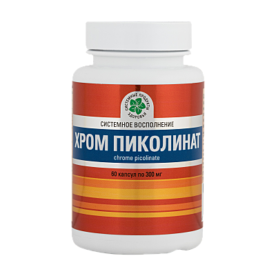 Хром Пиколинат, 60 капсул